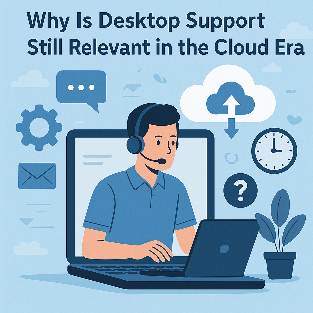 Desktop Support Remains Relevant in the Cloud Era